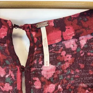 Free People Floral Long Sleeve Wrap Romper thumbnail 7