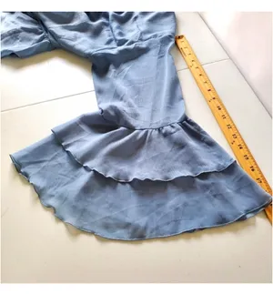 Anthropologie Long Sleeve Ruffle Tunic Size L Feminine Flowy Blouse Fairy thumbnail 9
