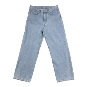 COS 34X31 Light Wash Facade Straight Leg Low Rise Jean Button Fly Baggy Y2K $139 thumbnail 3