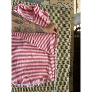Tommy Bahama Aubrey IslandZone Zip Neck Shirt Small Golf Polo athleisure thumbnail 8