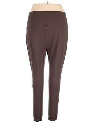 Bae City nwt size 3x Chocolate Brown Ponte Leggings thumbnail 2