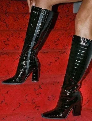 Princess Polly B Mercury Boots In Ecru thumbnail 1