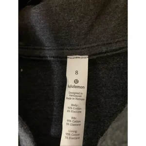Lululemon Ready to Roll full zip hoodie sweatshirt women's size 8 thumbnail 3