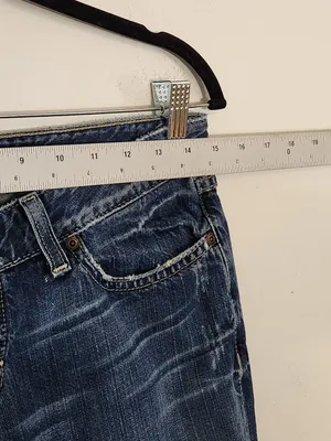 BKE Starlite 20 Distressed Bootcut Flare Jeans Size 29 thumbnail 6