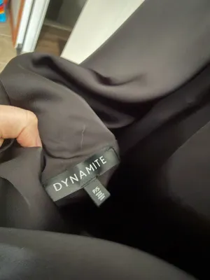 Dynamite Nora Satin Dress thumbnail 5