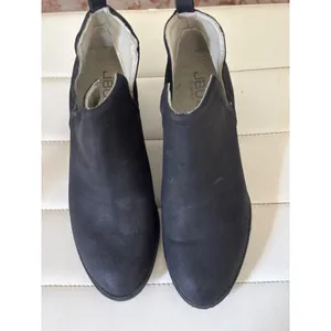 JBU by Jambu Parker Black Vegan Nubuck V-Cut Ankle Boots 9M JS17PKR01 thumbnail 2