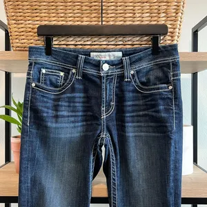 BKE Harper Mid-Rise Factory Distressed Ankle Cropped Jeans, 28 thumbnail 2