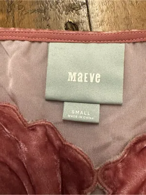 Anthropologie Maeve Scallop-Trim Cami‎ Tank Top thumbnail 6
