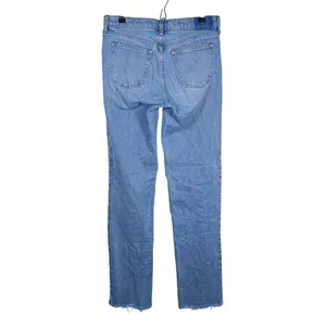 Abercrombie & Fitch 90s Straight Mid Rise Jeans Size 27 Extra Long Blue Retro thumbnail 3