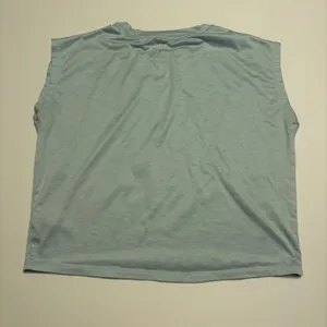 DSG Muscle Tee Womens Size Large Light Blue Sleeveless Activewear Top thumbnail 3