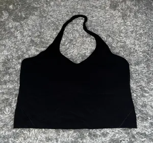 Lululemon Black Align Halter Tank Size 14 thumbnail 2