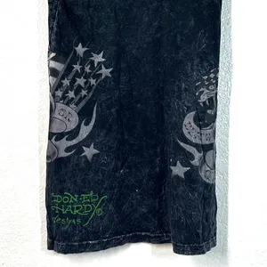 L Ed Hardy Tee T-shirt authentic Y2K clubwear indie-sleaze Baby 2000's Vintage thumbnail 5