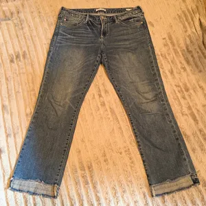 Dear John Liam Straight Leg Jeans Size 29 Distressed Raw‎ Step Hem thumbnail 1