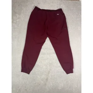 figs zamora jogger scrub pants burgundy xxl Women's thumbnail 8
