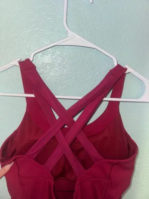 Maroon Lululemon Tank Top thumbnail 5