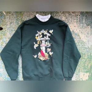 Vintage Morning Sun Bird Buffet crewneck sweatshirt, size medium thumbnail 9
