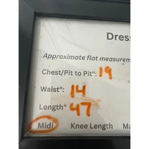 Universal Thread Dress Women XS Rust Orange Boho Tiered Sleeveless Gauze Midi thumbnail 4