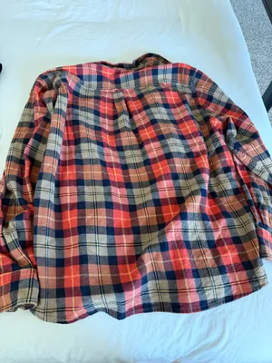 Red Eddie Bauer flannel  thumbnail 4