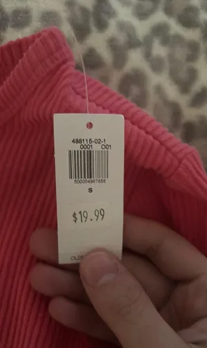 Pink  Layering Long Sleeve thumbnail 2