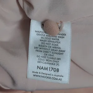Nookie Hollywood Midi Dress Blush Pink Off the Shoulder Cutout Choker XS New thumbnail 10