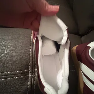 Burgundy and White Women's Sneakers size 41 thumbnail 7