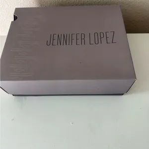 Jennifer Lopez Black Strappy Crystal Accent Heels thumbnail 12