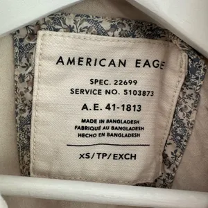 American Eagle Military Shacket (Shirt Jacket) thumbnail 7