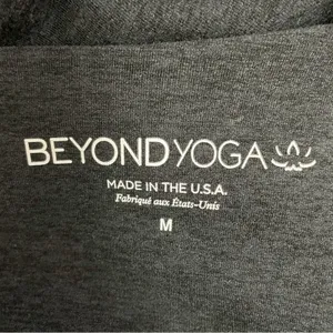 Beyond Yoga One Shoulder Athletic Dress Charcoal Black Size Medium Skort Tennis thumbnail 10