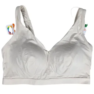 Warners Cloud 9 Wireless Bra RM1041A Tan Beige Large Easy Size Comfort Back thumbnail 1