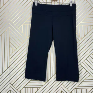 Lululemon Groove Crops‎ Black Reversible thumbnail 3