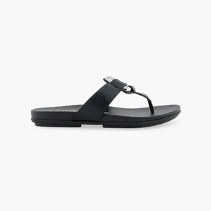 NEW Aerosoles Fallon Harness Sandal (Women) 9.5M, BLACK PATENT FAUX LEATHER thumbnail 5
