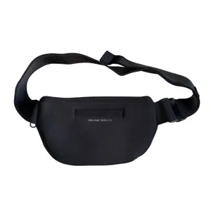 Dagne Dover Ace Fanny Pack Unisex S/M Black Excellent Neoprene Waist Bag thumbnail 4
