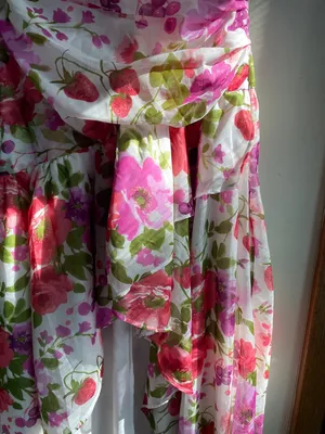Abercrombie & Fitch Floral High Lo Ruffle Dress thumbnail 7