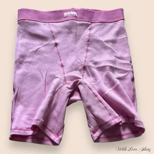 EUC Skims COTTON RIB BOXER - BUBBLE GUM thumbnail 3