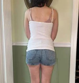 H&M Y2K white tank top thumbnail 2
