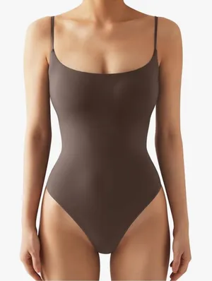 NWT • Spaghetti Strap Bodysuit thumbnail 1