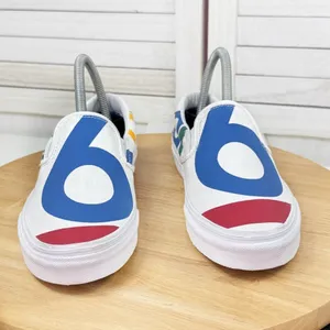 Vans Era 59 Deck Club 66 Sail Slip On Sneakers‎ White Multi 5.5 Men 7 Women thumbnail 3