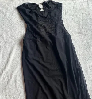 Outcast Clothing Riana Maxi Dress Black thumbnail 2
