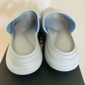 Rag & Bone Brixley Knit Slide Sandal, Gray/Blue, Size‎ 10 (Euro 40), NWT thumbnail 14
