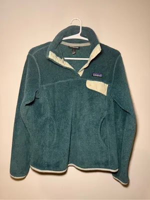 Patagonia Green Snap-T Fleece Pullover Women’s S thumbnail 3
