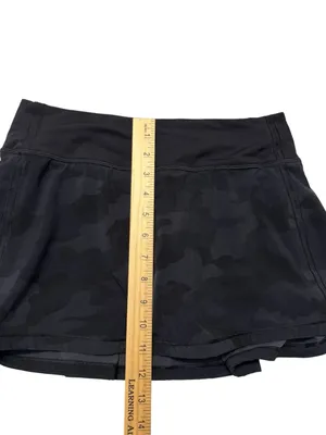 Lululemon Black Camo Pace Rival Skirt thumbnail 8