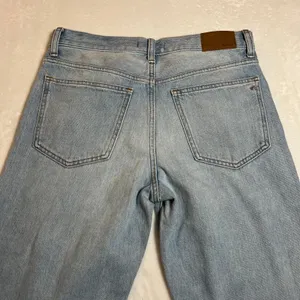 Madewell Low-Slung Straight Jeans With Criss-Cross Waistband Size 26 Casual thumbnail 10