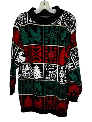 Vintage Trimmings Christmas Sweater‎ thumbnail 1