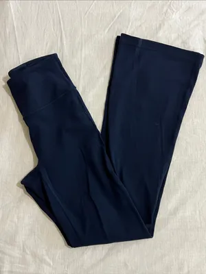 Lululemon Flare Pants Groove Align Navy Blue Size 4 Long‎ thumbnail 6