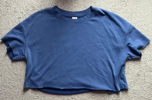 Blue Crop Top Size M thumbnail 1