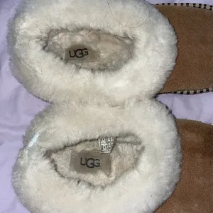 UGG brown shearling slippers thumbnail 8