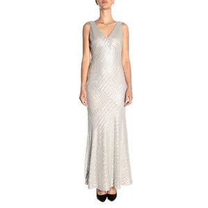 Lauren Ralph Lauren | Gray Pearl Sequin Dress thumbnail 2
