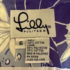 Lilly Pulitzer Dress 6 Vintage NWT Krista Lotus Blue Prince Charming Frogs thumbnail 4