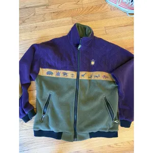 Tortuga Maria‎ Shelton UT Native American Fleece Polartec Zip Jacket Small thumbnail 2
