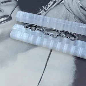 3 Piece Stainless Steel Stackable Ring Set Sizes 8,9,10 thumbnail 3